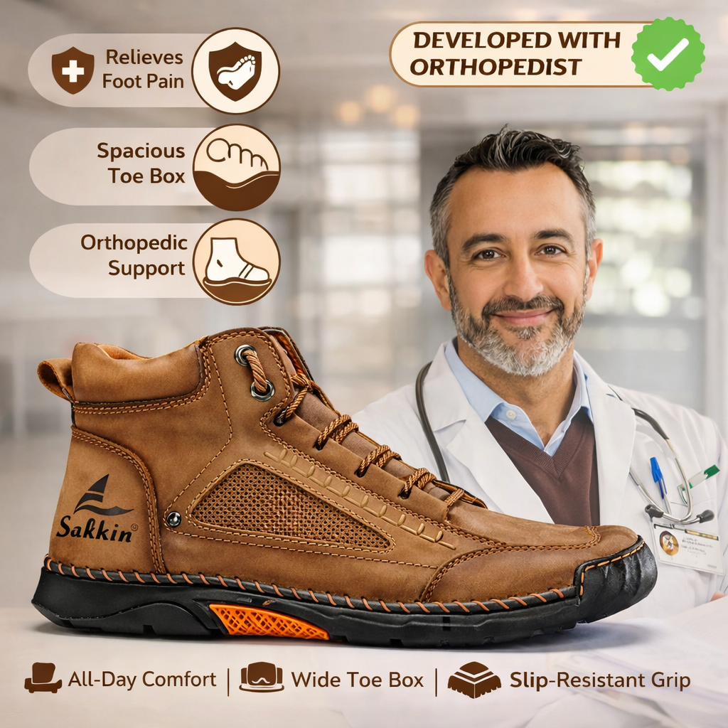 Men’s Comfort Leather Boots
